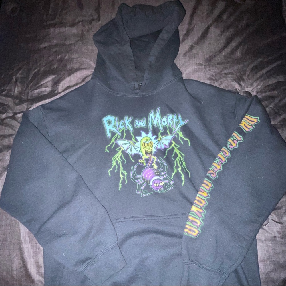 Rick And Morty Hoodie [adult swim] Size Medium